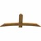 Ekena Millwork Bellingham Rough Sawn Timber Gable Bracket, Western Red Cedar, 72"W x 30"H x 2"D x 6"F, 10/12 Pitch GBW072X30X0206BEL00RWR - alternate 5